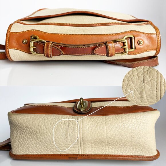 Dooney & Bourke All Weather Leather Vintage Carrier Shoulder Bag Style B… - Picture 9 of 10